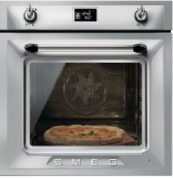 SMEG SFP6925XPZE1 Серия Victoria  Духовой шкаф с функцией пиролиза, Нерж.сталь, функция «Пицца», 60 см