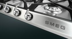 SMEG SR975XGH Серия Victoria Газовая варочная поверхность, 70 см, нерж. сталь.