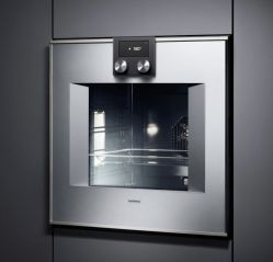 GAGGENAU BO450112 Духовой шкаф, Серия 400, ширина 60 см, с навеской двери справа, подключение к Home Connect, нержавеющая сталь под стеклом