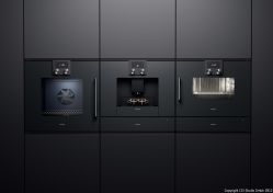 GAGGENAU BOP250102 Духовой шкаф, Серия 200, ширина 60 см, с навеской двери справа, подключения к Home Connect, окраска стекла, цвет антрацит
