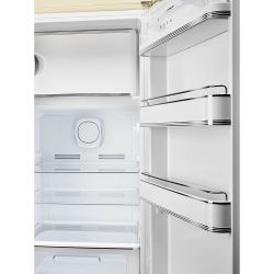 SMEG FAB28RCR5 Отдельностоящий однодверный холодильник, стиль 50-х годов, 60 см. Цвет - Кремовый