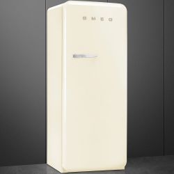 SMEG FAB28RCR5 Отдельностоящий однодверный холодильник, стиль 50-х годов, 60 см. Цвет - Кремовый