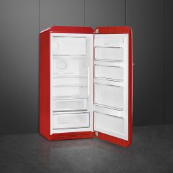 SMEG FAB28RRD5 Отдельностоящий однодверный холодильник, стиль 50-х годов, 60 см. Цвет - красный