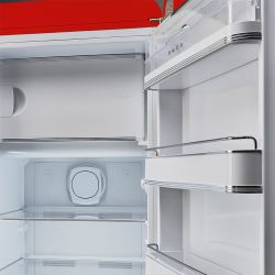 SMEG FAB28RRD5 Отдельностоящий однодверный холодильник, стиль 50-х годов, 60 см. Цвет - красный