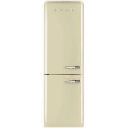 SMEG FAB32LPN1 Отдельностоящий двухдверный холодильник, 60 см, Цвет - кремовый, петли слева