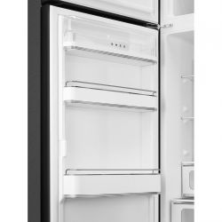 SMEG FAB30LBL3 Отдельностоящий двухдверный холодильник, 60 см, Цвет - чёрный, петли слева