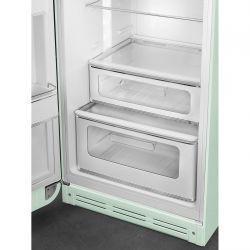 SMEG FAB30LPG3 Отдельностоящий двухдверный холодильник, 60 см, Цвет - пастельный зелёный, петли слева