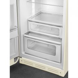 SMEG FAB30LCR3 Отдельностоящий двухдверный холодильник, 60 см, Цвет - кремовый, петли слева