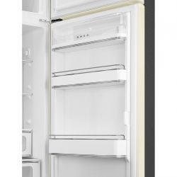 SMEG FAB30RCR3 Отдельностоящий двухдверный холодильник, 60 см, Цвет - кремовый, петли справа