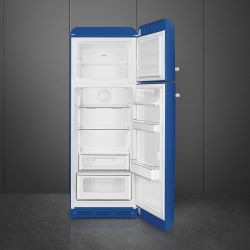 SMEG FAB30RBE5 Отдельностоящий двухдверный холодильник, 60 см, Цвет - синий, петли справа