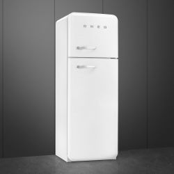 SMEG FAB30RWH3 Отдельностоящий двухдверный холодильник, 60 см, Цвет - белый, петли справа