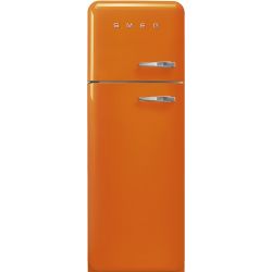 SMEG FAB30LOR3 Отдельностоящий двухдверный холодильник, 60 см, Цвет - оранжевый, петли слева