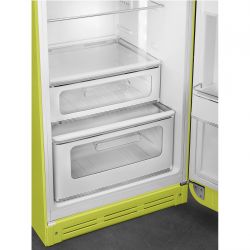 SMEG FAB30RLI3 Отдельностоящий двухдверный холодильник, 60 см, Цвет Лайма, петли справа