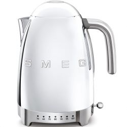 SMEG  KLF04SSEU  Чайник электрический с регулируемой температурой, полированная нерж. сталь
