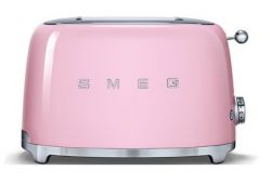 SMEG TSF01PKEU Тостер на 2 ломтика, Цвет розовый