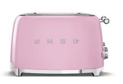 SMEG TSF03PKEU Тостер на 4 ломтика, Цвет розовый