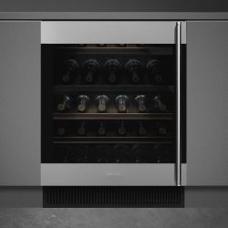SMEG CVI338LX3  Серия Classica  Холодильный шкаф для вина встраиваемый, 82 см., петли слева