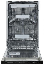 Zigmund Shtain DW 169.4509 X Посудомоечна машина, ширина 45 см, класс мытья – А, класс сушки – А, вместимость: 10 комплектов, 8 программ мытья