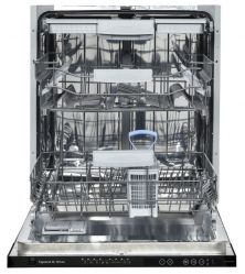 Zigmund Shtain DW 169.6009 X Посудомоечная машина, ширина 60 см., мойки – А, класс энергопотребления – А++, класс сушки – А, вместимость: 15 комплектов, 9 программ мытья