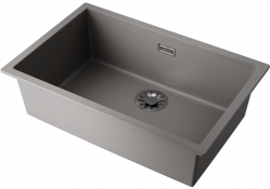 Кухонная мойка OMOIKIRI Yamakawa 75-U/I-GR  Материал Artceramic. Монтаж накладной или под столешницу