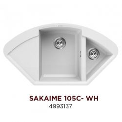 Кухонная мойка Omoikiri Sakaime 105C-WH
