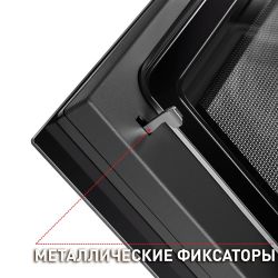 MAUNFELD MCMO.44.9GB Компактный духовой шкаф c СВЧ, цвет - чёрный