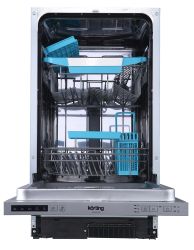 Korting KDI 45140 Посудомоечная машина, Ширина - 45 см., А++/A/A, электронное управление, 5 программ, 10 компл.,