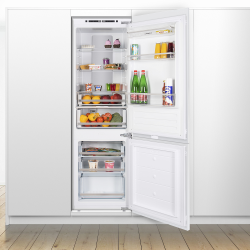 MAUNFELD MBF177NFWH  Холодильник встраиваемый c системой полный NoFrost в холодильном и морозильном отделениях
