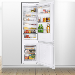 MAUNFELD MBF193NFFW Холодильник встраиваемый  с системой NoFrost, высота 193 см.