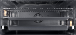 Kuppersberg FR 911 ANT Silver Духовой шкаф, Ширина - 90 см., 11 режимов, сенсорное управление, телескоп. направляющие на 1-м уровне, цвет антрацит, фурнитура цвета серебро (ИТАЛИЯ)