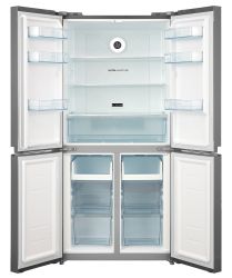 KORTING KNFM 81787 X Четырехдверный холодильник, шир. 83 см, высота 176 см., cенсорное управление, Full NO FROST, цвет - Нерж. сталь