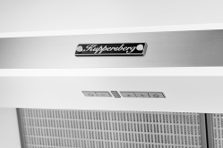 Kuppersberg  T 969 W Silver Кухонная вытяжка, ширина 90 см, 850 м3/час, электр. кнопочное упр., Цвет: белый Цвет фурнитуры: серебро