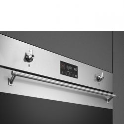 SMEG SO6302TX Серия Classica. Многофункциональный духовой шкаф, 60 см, 10 функций, нержавеющая сталь