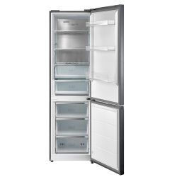 KORTING KNFC 62029 XN Холодильник Ширина 60 см, А+ cенсорное управление Smart Touch, Full NO FROST,  (ВхШхГ) 2018х595х635 мм, цвет - чёрная нерж. сталь