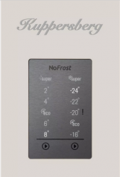 KUPPERSBERG NRV 1867 BE Холодильник отдельностоящий,  Ширина - 84 см., Высота - 186 см., Система No frost, цвет - Кремовый