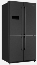 Kuppersberg NMFV 18591 DX Холодильник Side by Side, Габариты (ВхШxГ): 1850х910х780 мм, цвет: Темный металл