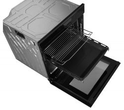 KORTING OKB 1350 S GNBX Steam Духовой шкаф с функцией пара, 15 режимов нагрева, 11 автоматич. программ, сенсорное управление, термощуп, Доводчик дверцы