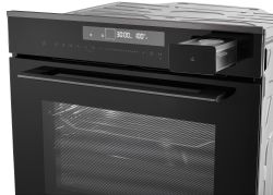 KORTING OKB 1350 S GNBX Steam Духовой шкаф с функцией пара, 15 режимов нагрева, 11 автоматич. программ, сенсорное управление, термощуп, Доводчик дверцы