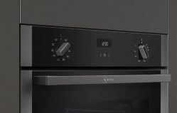NEFF B1ACE4AG0 Graphite-Grey Духовой шкаф, 7 режимов нагрева, Soft Close и Soft Open – дверца духовки с амортизаторами
