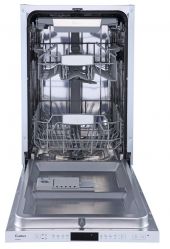 Evelux BD 4502 Посудомоечная машина, ширина 45 см., 10 комплектов,8 программ, лоток для столовых приборов, луч на полу, AquaStop, подсветка камеры, 47 дБ уровень шума