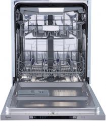 Evelux BD 6001 Посудомоечная машина, ширина 60 см., 14 комплектов, 7 программ, лоток для столовых приборов, луч на полу, AquaStop, 49 дБ уровень шума