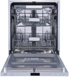 Evelux BD 6002 Посудомоечная машина, ширина 60 см., 14 комплектов, 8 программ, лоток для столовых приборов, луч на полу, AquaStop, подсветка камеры, 47 дБ уровень шума