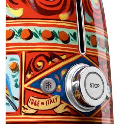 SMEG TSF01BLMEU Dolce&Gabbana Тостер на 2 ломтика, Цвет Декорированный / Специальный
