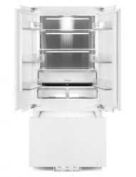 MAUNFELD MBF212NFW2 Холодильник встраиваемый  с системой NoFrost, Зона свежести, высота 210 см., Глубина 60 см, Ширина - 91 см.