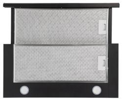Zigmund & Shtain K 012.6 B Встраиваемая вытяжка с выдвижным экраном, ширина - 60 см., 450 м³/час, Цвет - чёрный
