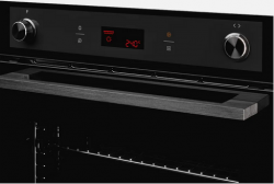 Kuppersberg HM 629 Black Духовой шкаф, 9 режимов, Поворотные переключатели, информативный дисплей, Цифровой таймер.  1 ур. телескоп. направл., Цвет - чёрный