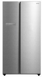 KORTING KNFS 95780 X Холодильник Side-By-Side, Full NO FROST, Инверторный компрессор, (ВхШхГ): 1775х910х698  мм, цвет - Нерж. сталь