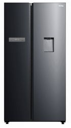KORTING KNFS 95780 W XN Холодильник Side-By-Side, Full NO FROST, Инверторный компрессор, (ВхШхГ): 1775х910х698  мм, цвет - Чёрная нерж. сталь