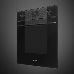 SMEG SF6100VB3 Многофункциональный духовой шкаф, 60 см, 6 функций, стекло Deep Black (чёрное)