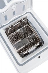 KORTING KWMT 1270 I Стиральная машина вертикальной загрузкой, загрузка 7,5 кг, скорость отжима 1200 об/мин, инверторный двигатель